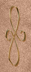 Bronze Scroll Shimmer Bronze